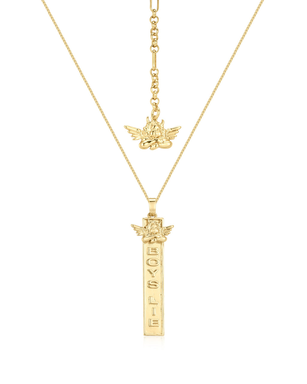 Suzi Angel Necklace — alternate view