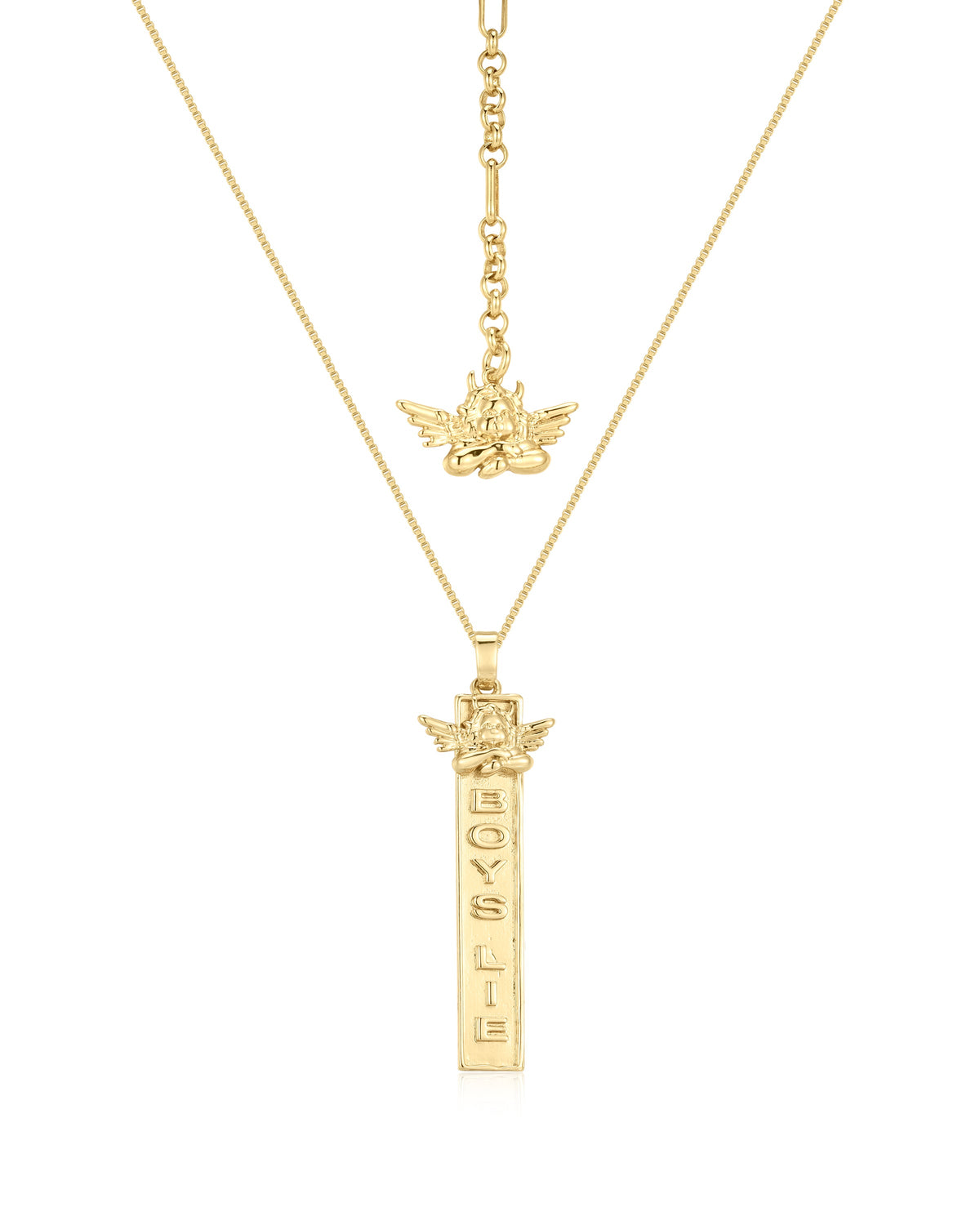 Suzi Angel Necklace — alternate view