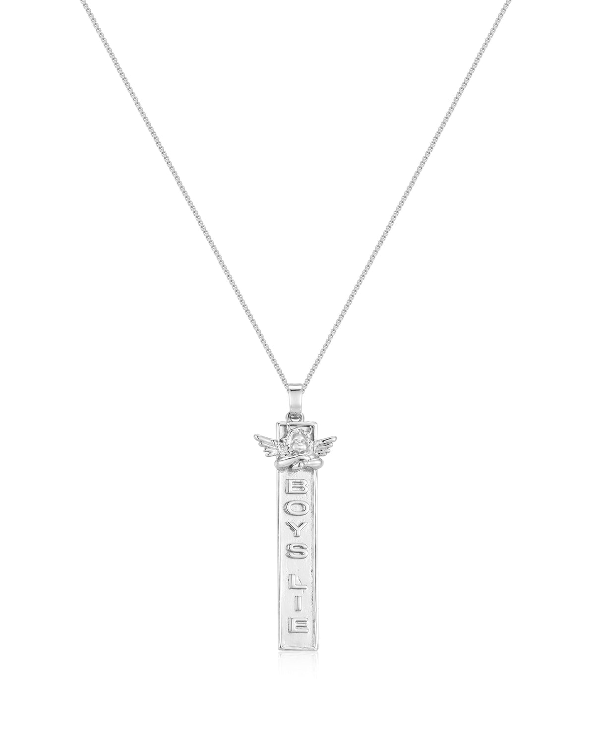 Suzi Angel Necklace — detail view