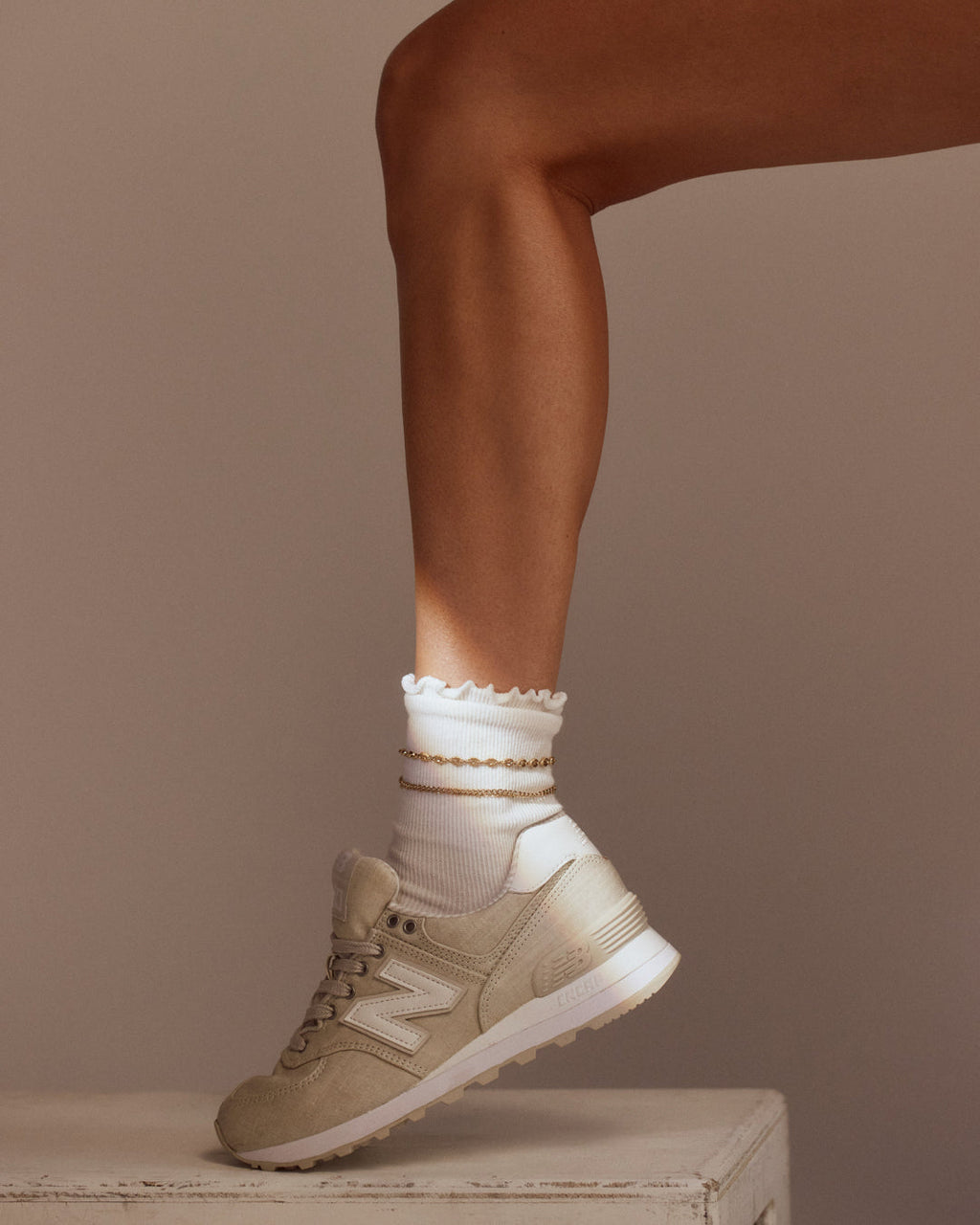 Virgo Energy Anklet - Silver — alternate view