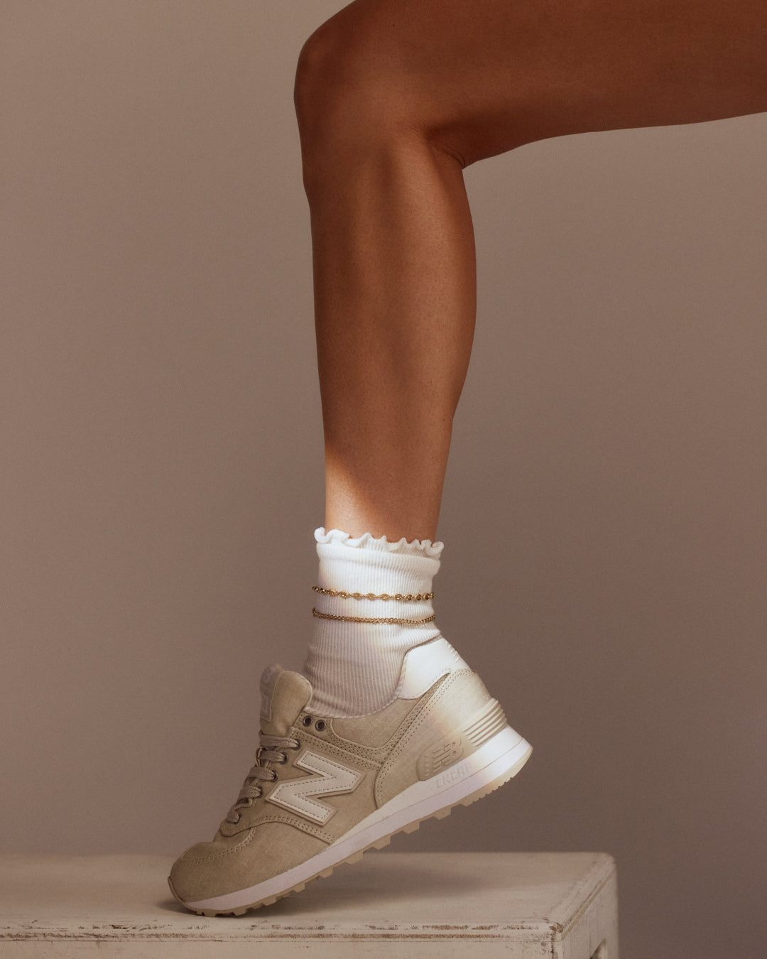 Virgo Energy Anklet - Silver — alternate view