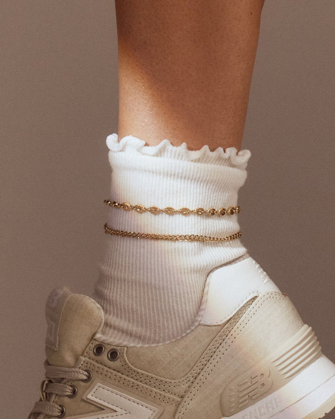 Violante Anklet - Gold — alternate view