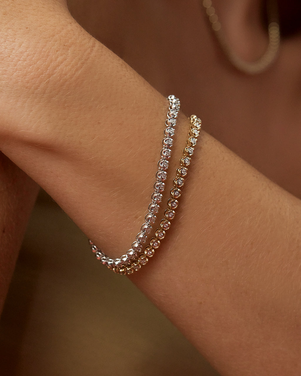 One and Only Tennis Bracelet — alternate angle