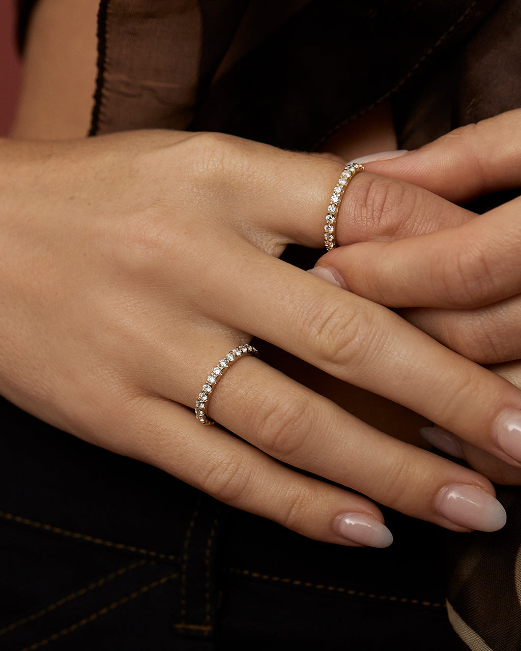 Perfect Diamond Eternity Band - Rings — alternate angle
