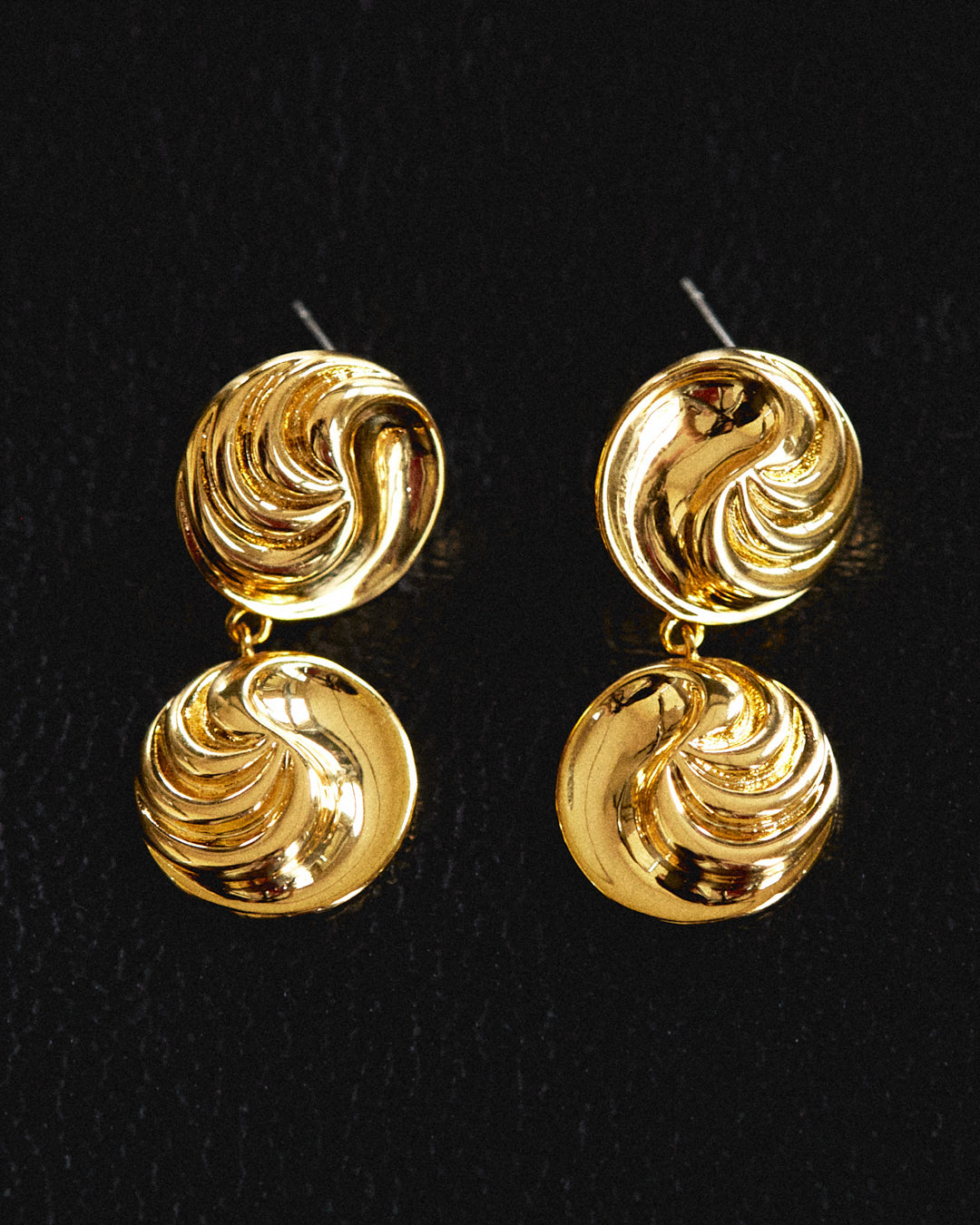 Leila Drop Earrings — alternate angle
