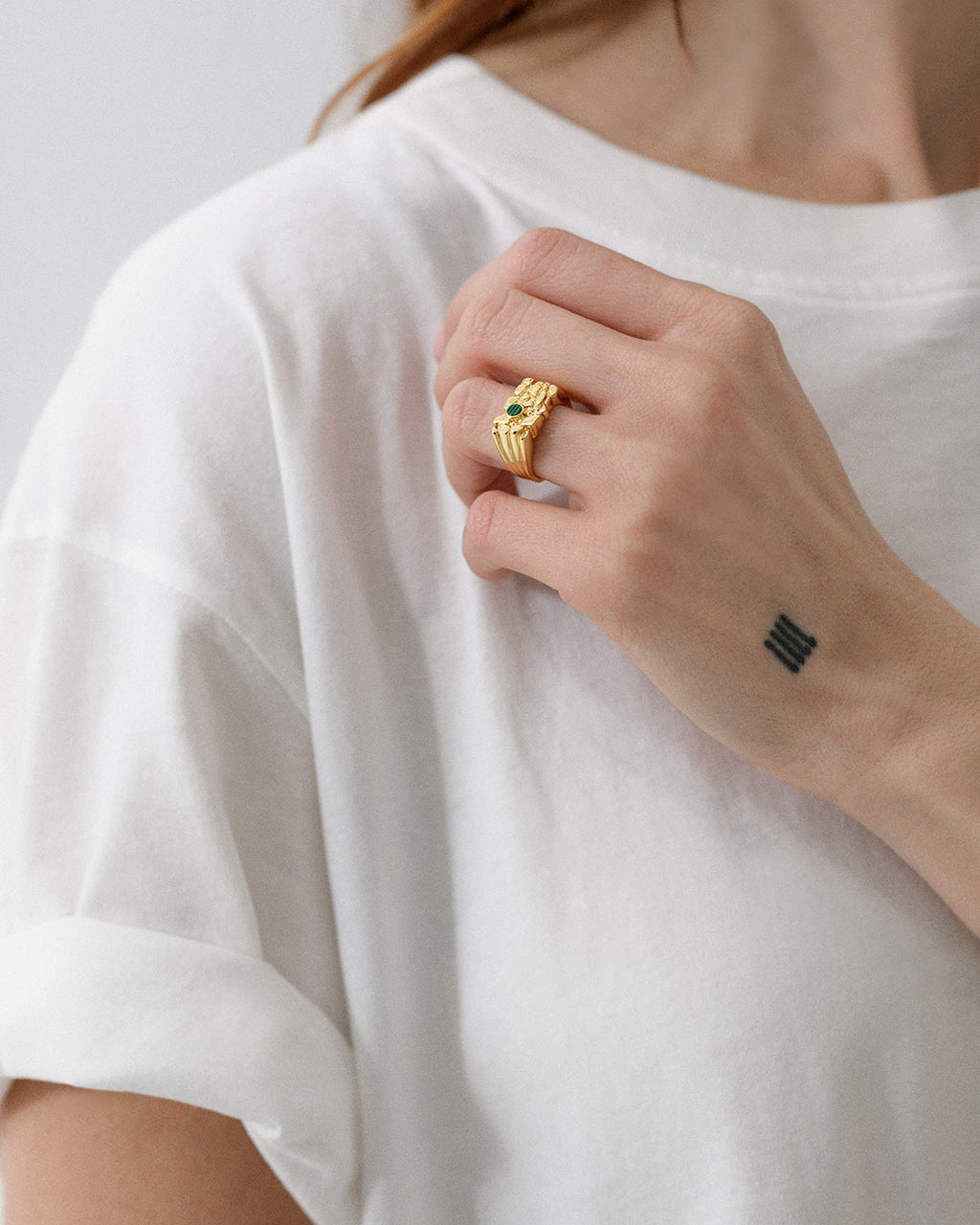 Viva Nugget Ring — detail view
