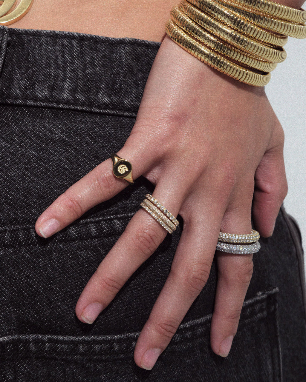 Oval Signet Ring [Old English] — alternate view