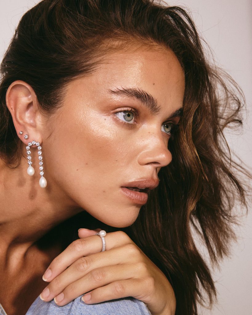 Pearl Pavé Amalfi Ring — alternate view 2
