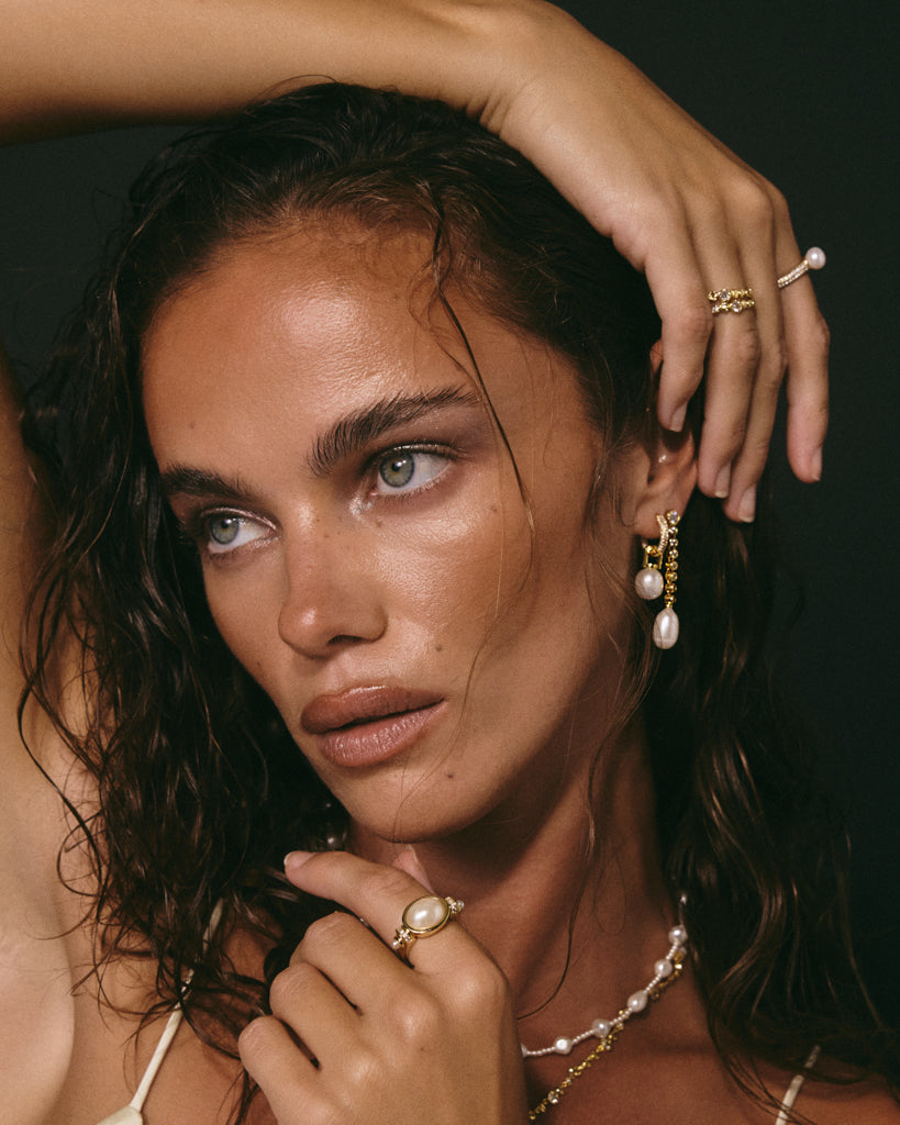 Pearl Statement Ring — alternate view 2