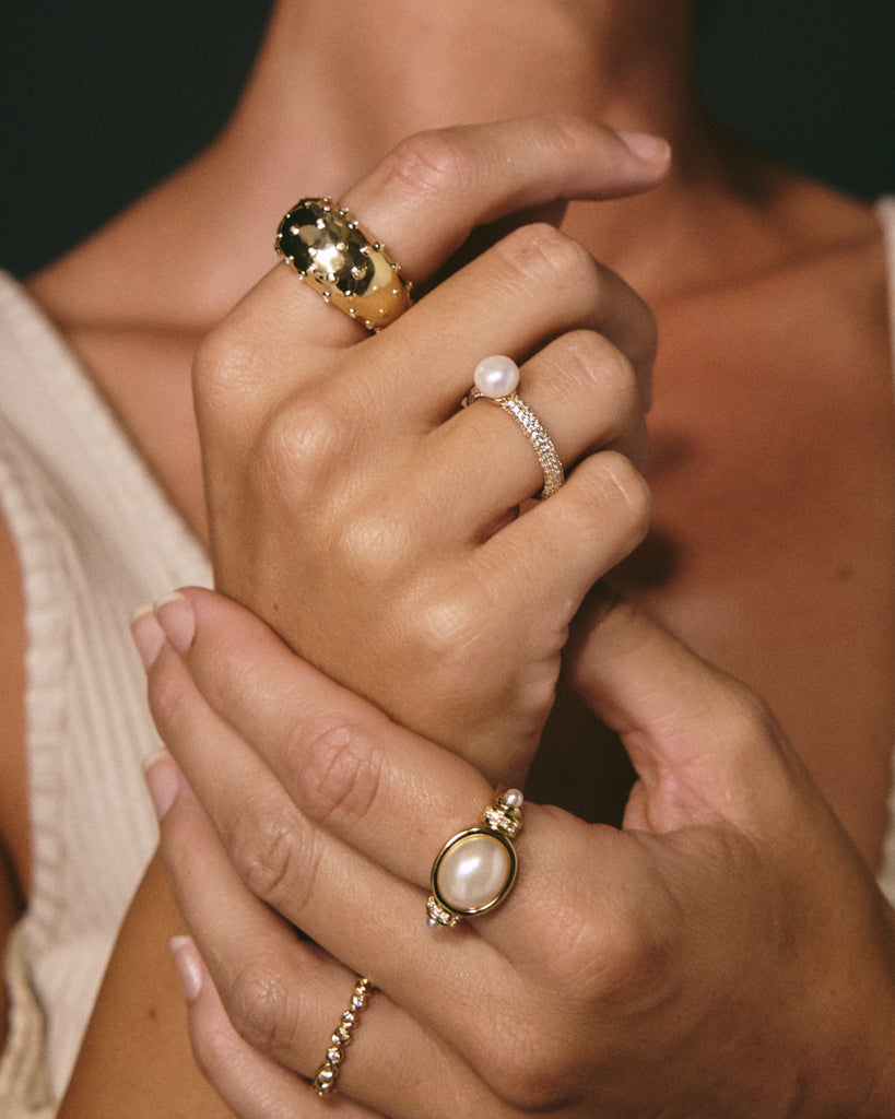 Pearl Statement Ring — alternate angle 2