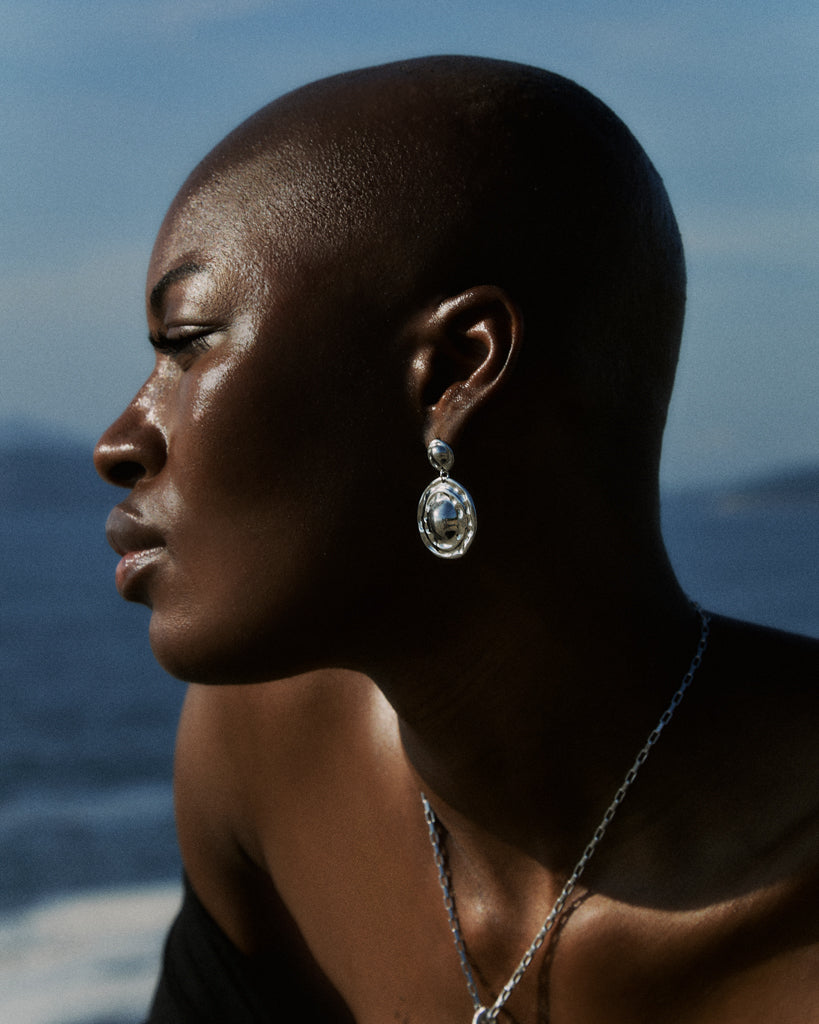 Luba Earrings — alternate angle