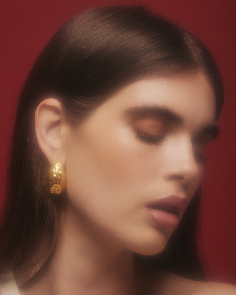 Doheny Earrings — detail view