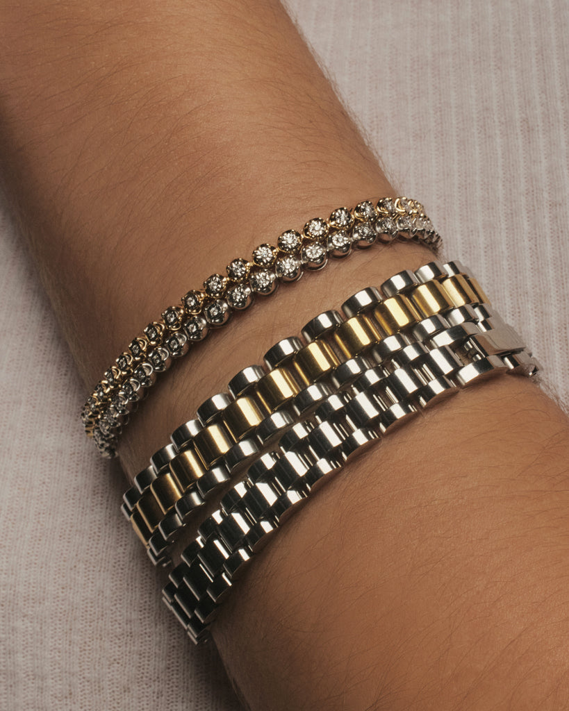 One and Only Tennis Bracelet — alternate angle 2