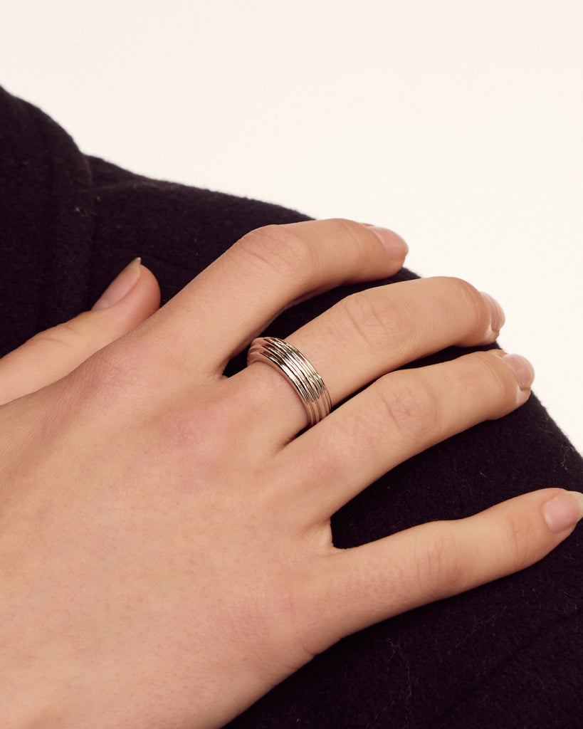 Remy Ridged Ring — alternate view 2