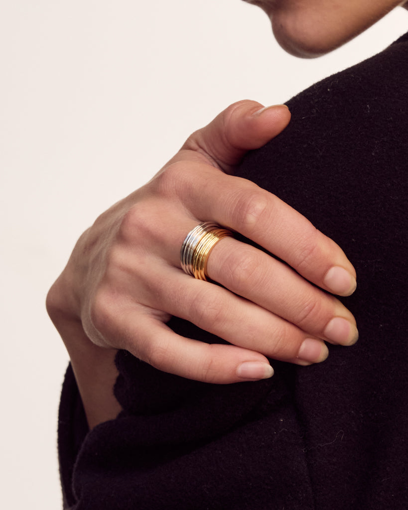 Remy Ridged Ring — alternate view 2