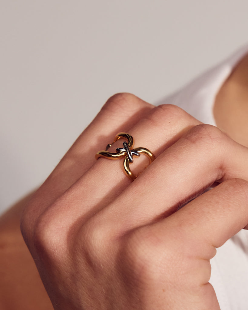 Two-Tone Chain Ring — alternate angle