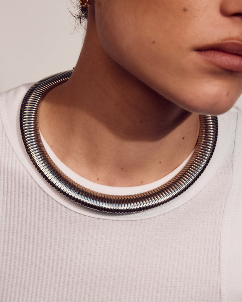 XL Snake Chain Necklace — alternate view 2