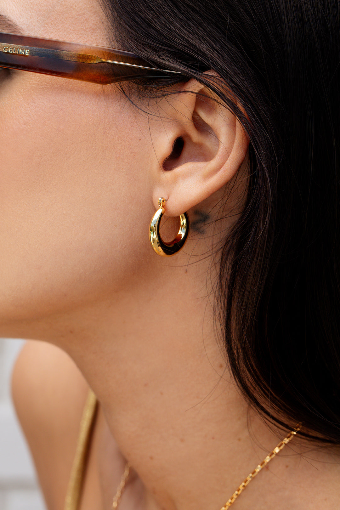 Mini Corey Hoops — reverse view