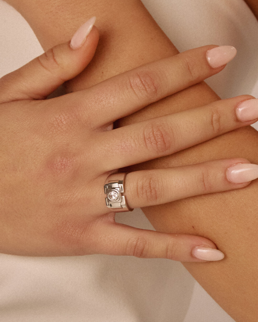 Déco Statement Ring — alternate angle