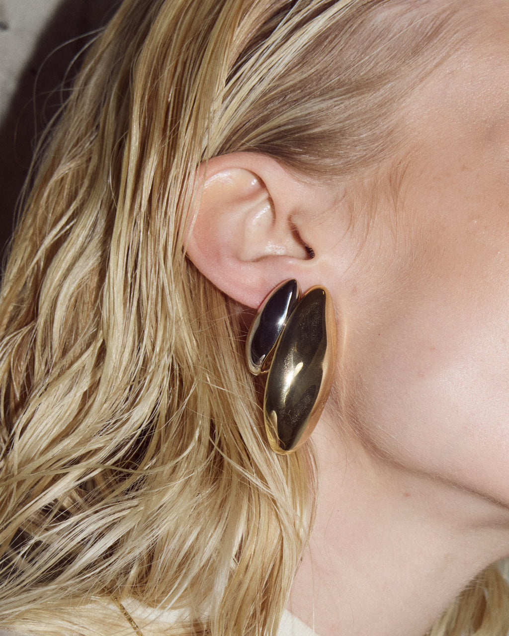 Chrome Orb Studs — another angle