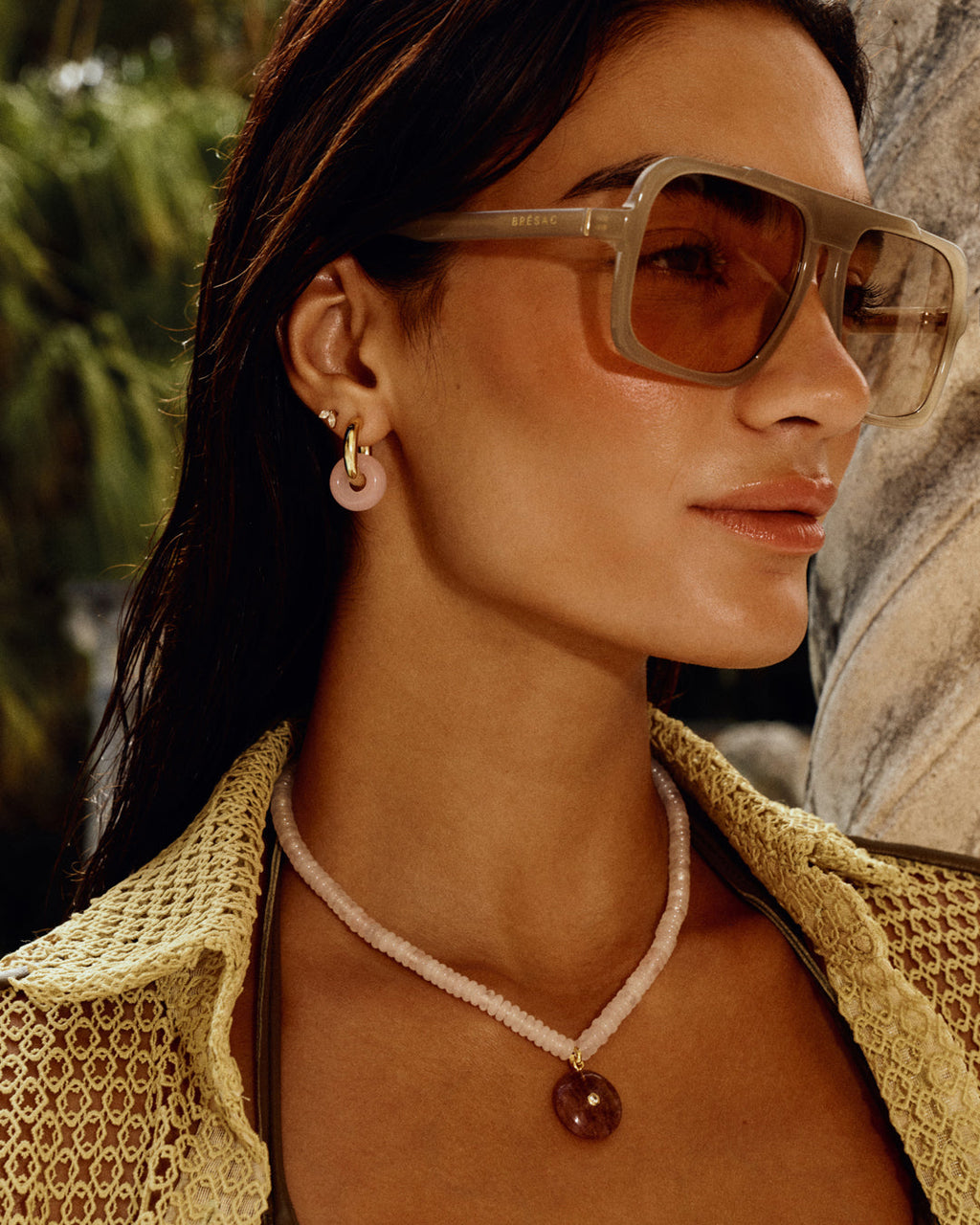 Côte d'Azur Pendant Necklace - Gold — alternate view