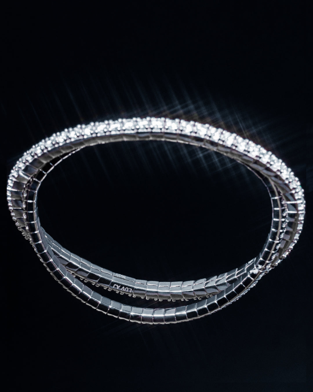 24/7 Flex Tennis Bracelet — another angle