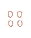 Sorrento Huggies - Rose Gold - Earrings