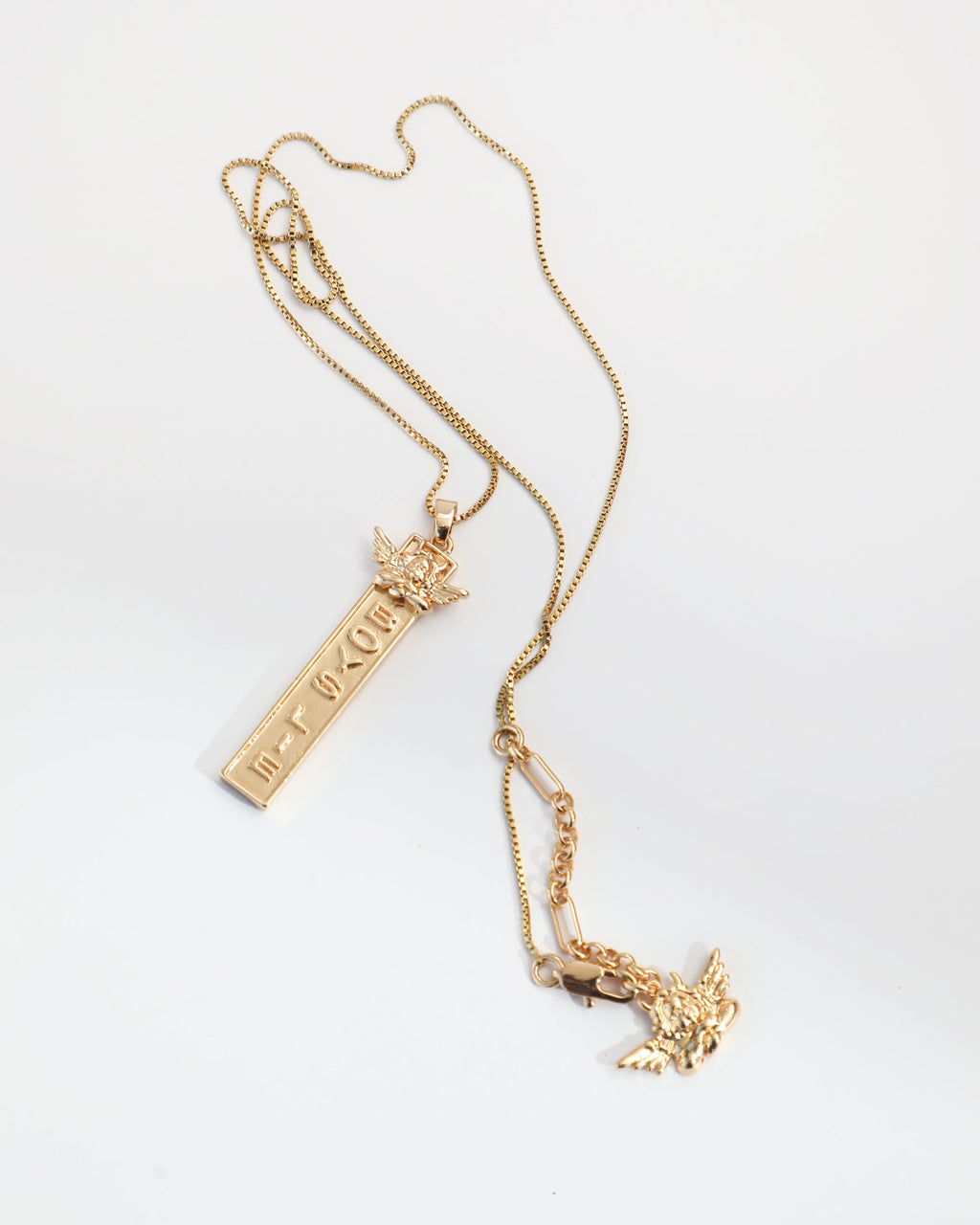 Suzi Angel Necklace — detail view 2