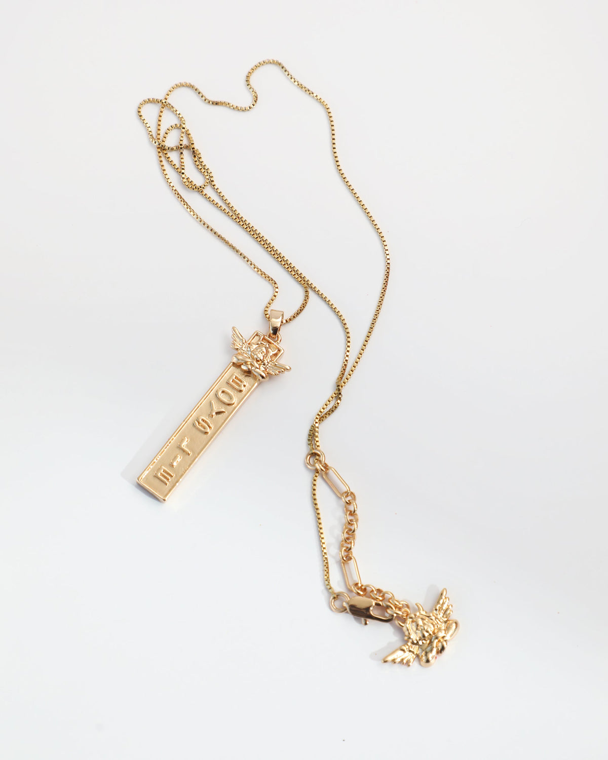 Suzi Angel Necklace — detail view 2