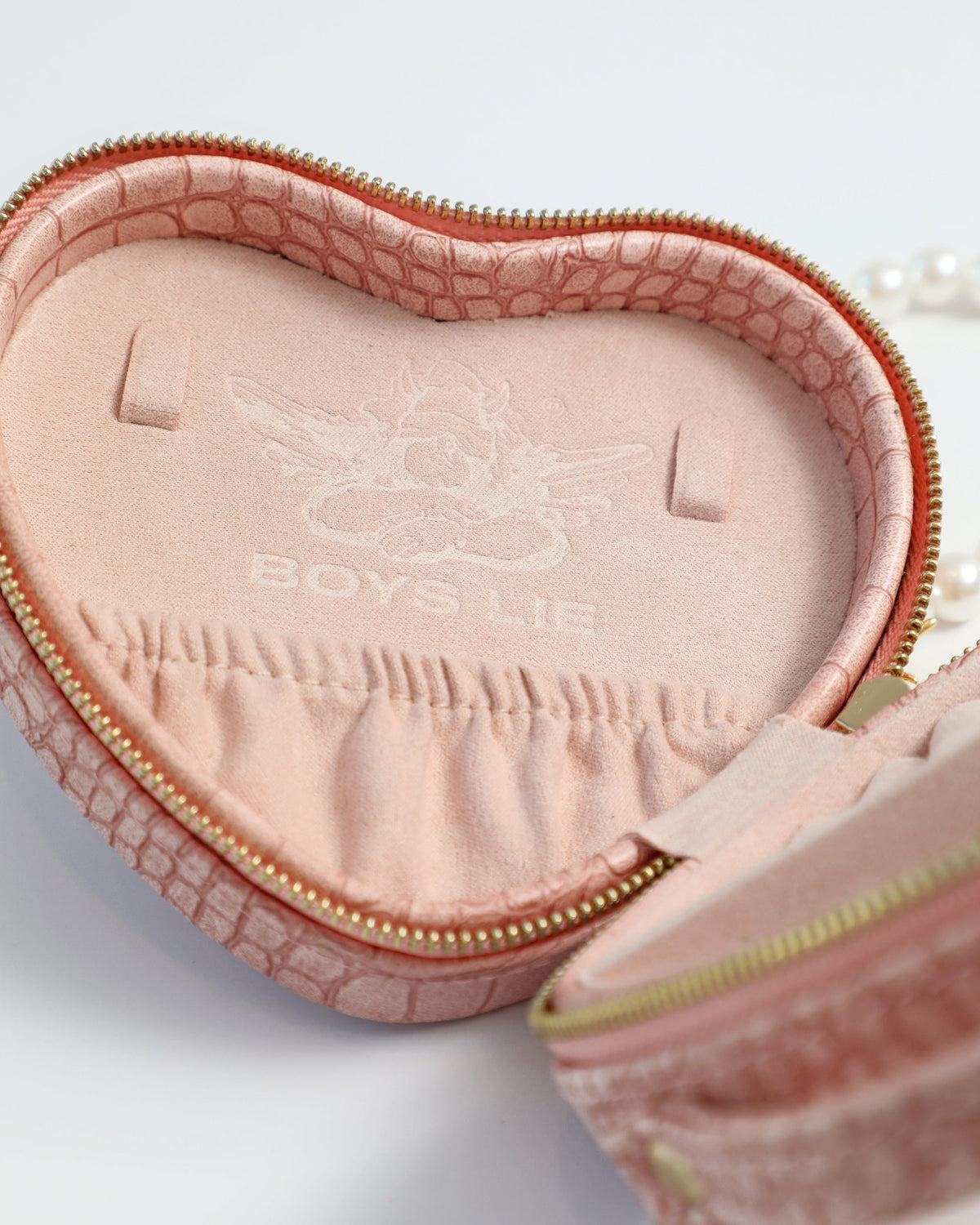 Boys Lie Heart Jewelry Case — alternate view