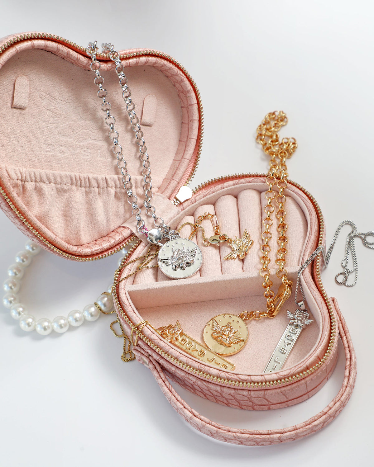 Boys Lie Heart Jewelry Case — alternate view 2