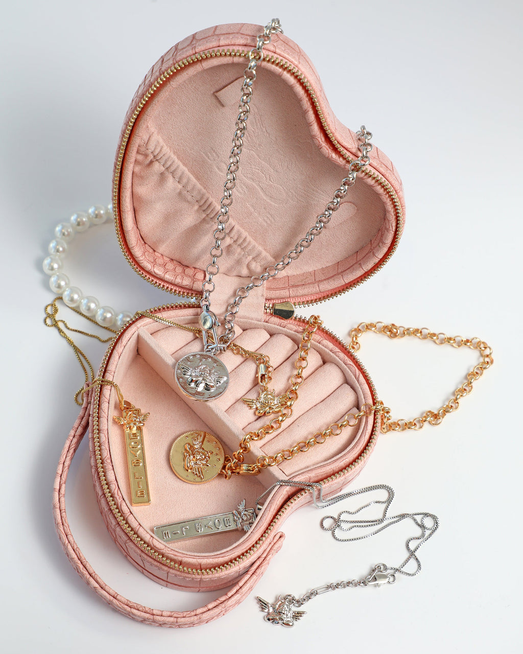 Boys Lie Heart Jewelry Case — alternate angle