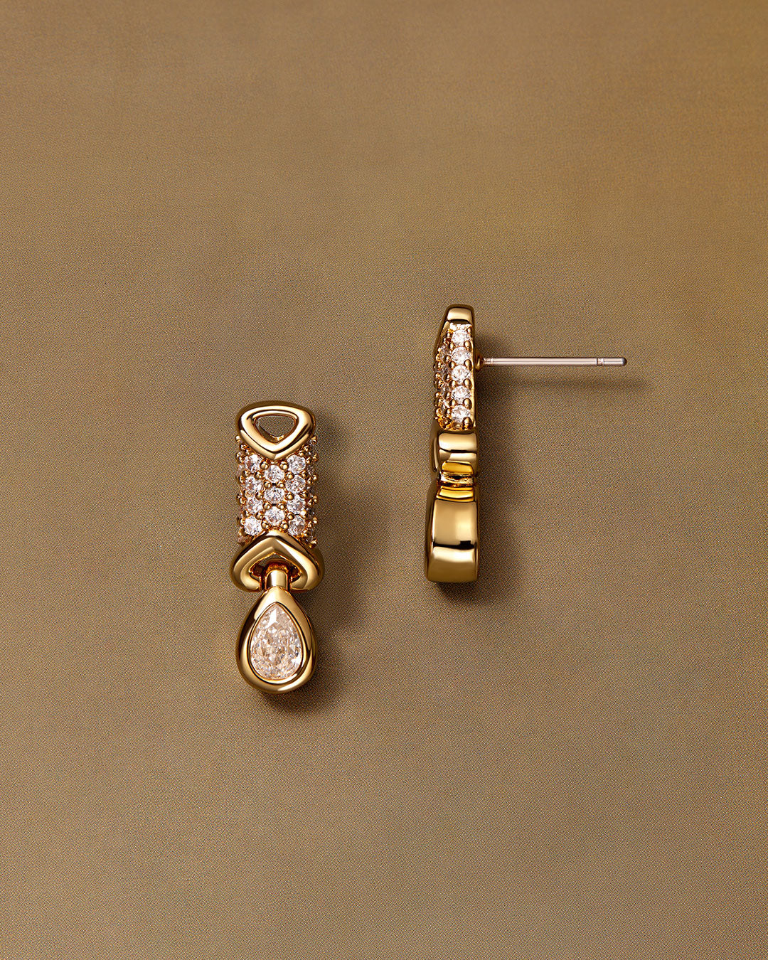 Cannoli Studs - Earrings — detail view