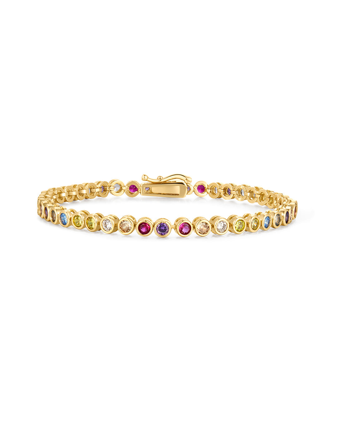 What Dreams Are Made Of Tennis Bracelet in Gold