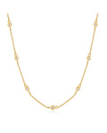 Just A Little Bling Necklace in Gold