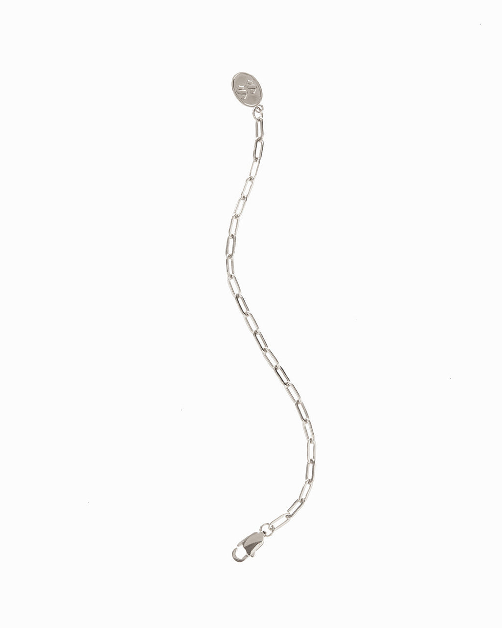 Virgo Energy Belly Chain - Silver — another angle 2