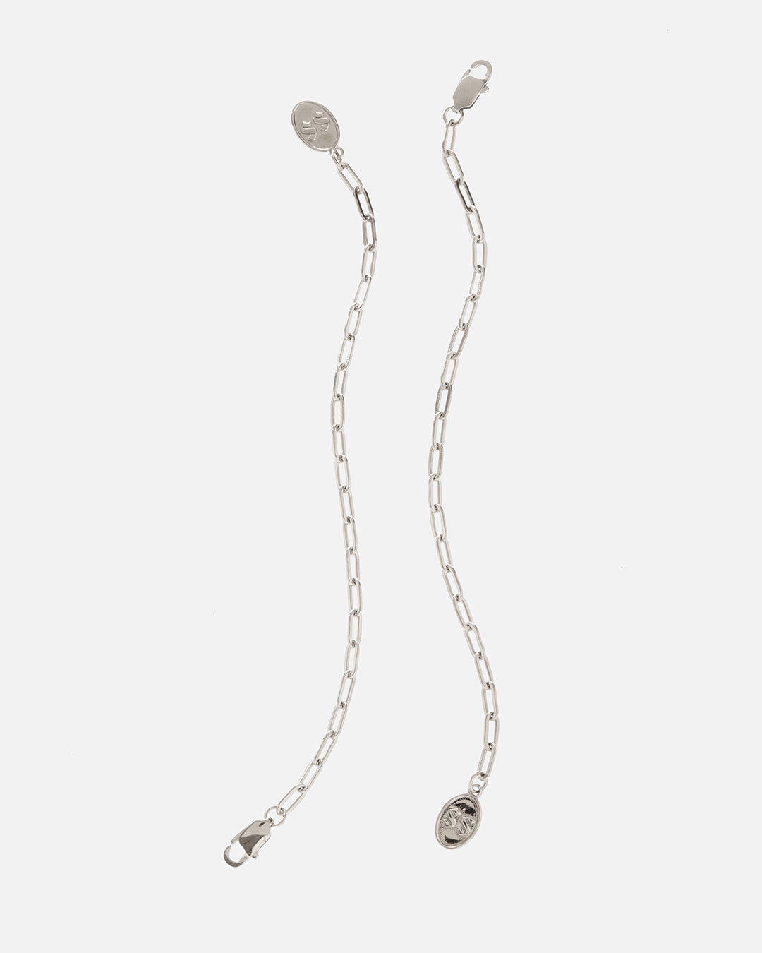 Sunrise on South Beach Belly Chain Set - Silver — detail view
