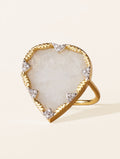 Lima Ring - Stone of Moon - front view