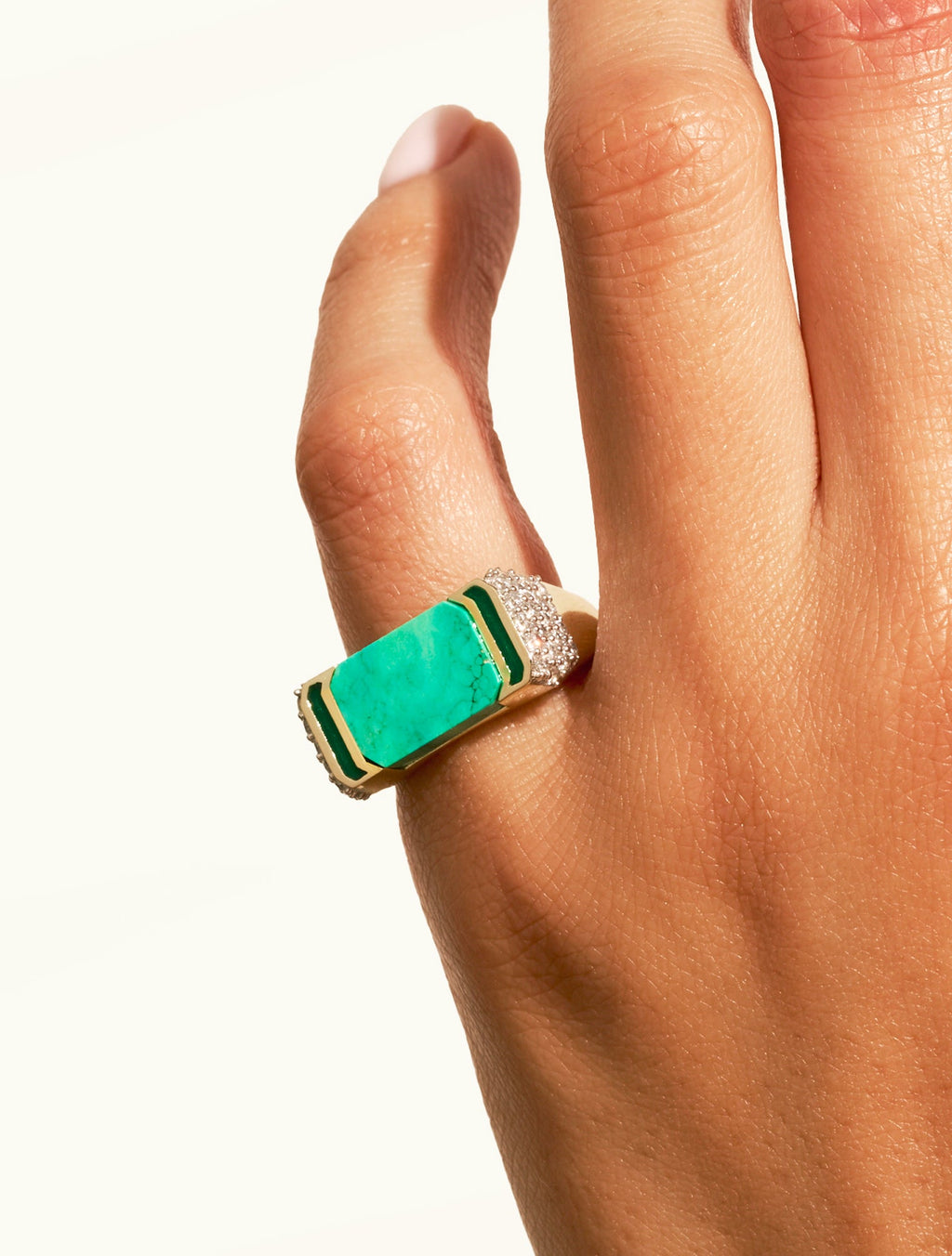 Berry Ring - Turquoise - alternate view