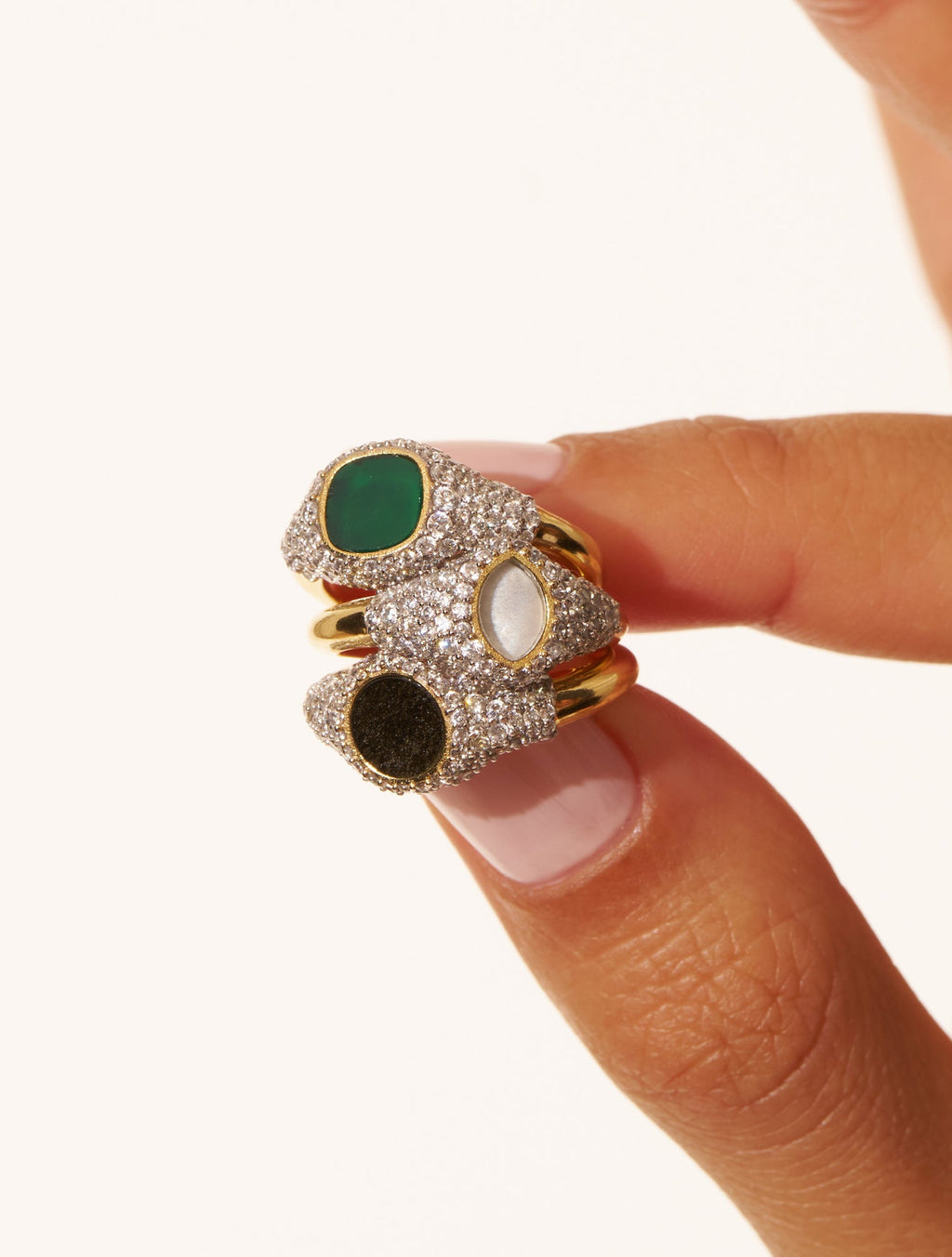 Gigi Ring - Turquoise - alternate view