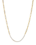 Ballier Chain Link Necklace - Gold