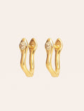Origine Earrings - Nano - front view