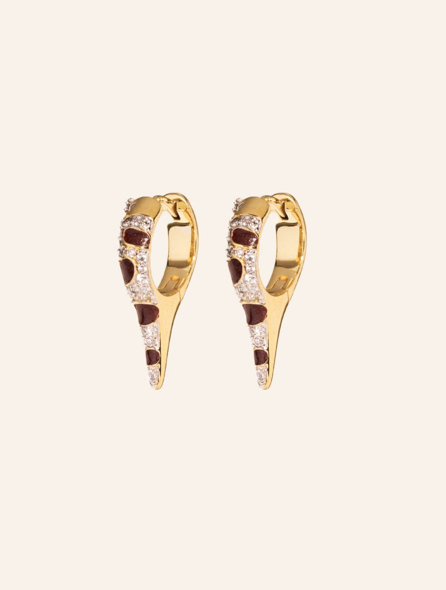 Ranee Earrings - Vigne - front view