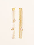 Shayan Earrings - Mother-of-pearl - front view