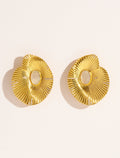 Coquillage Earrings - Mother-of-pearl - front view