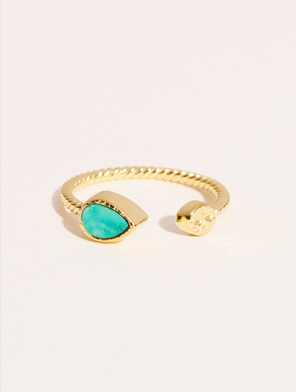 Bali Ring - Turquoise - front view