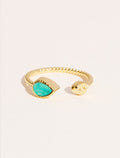 Bali Ring - Turquoise - front view