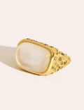 Empreinte Ring - Mother-of-pearl - front view