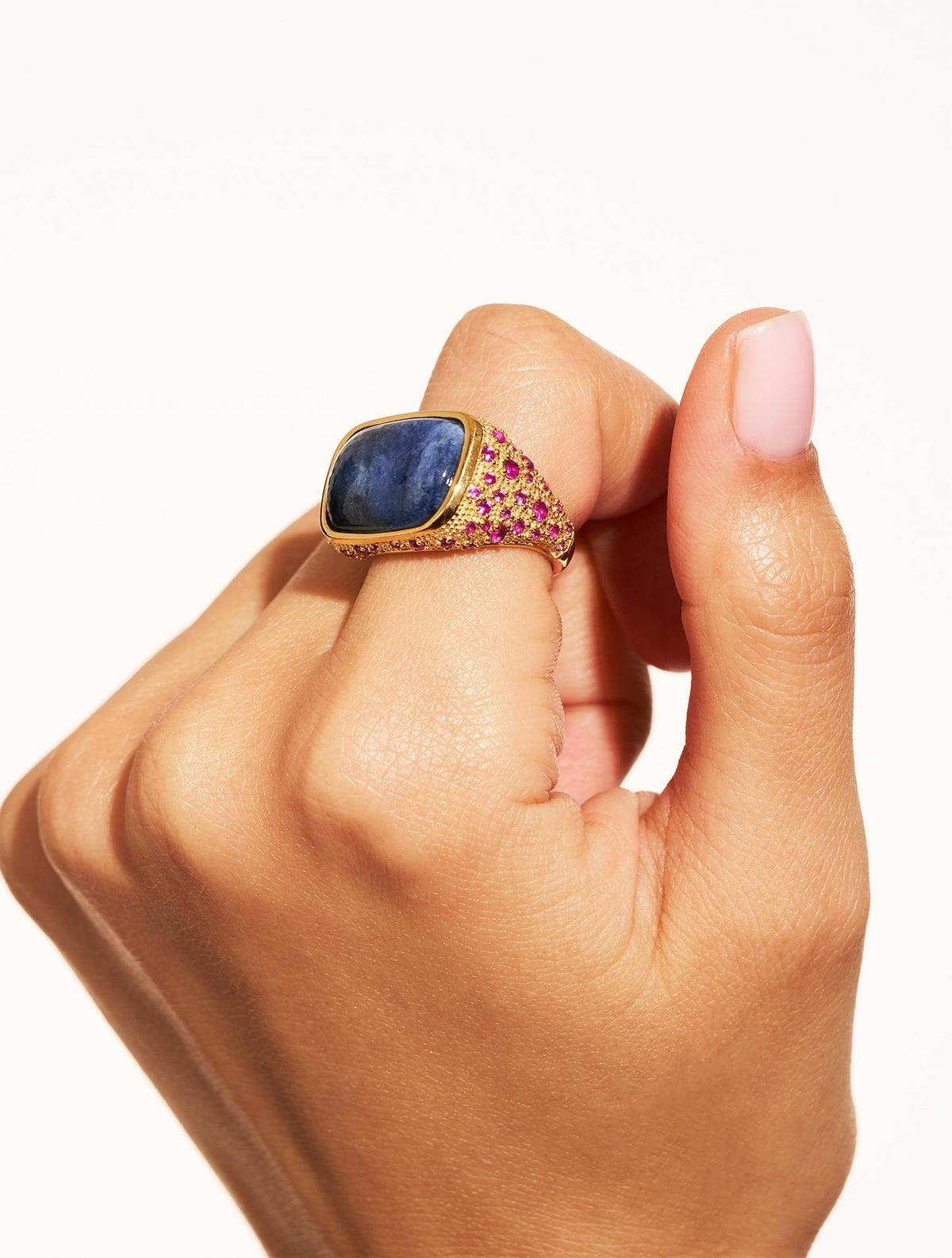 Empreinte Ring - Sodalite - detail view