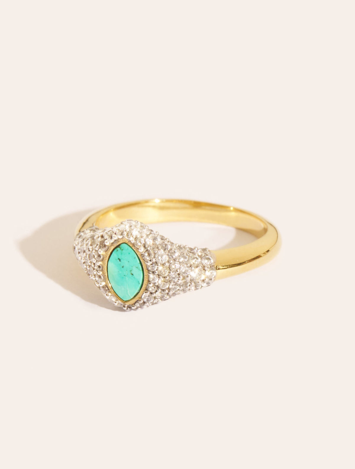 Gigi Ring - Turquoise - front view